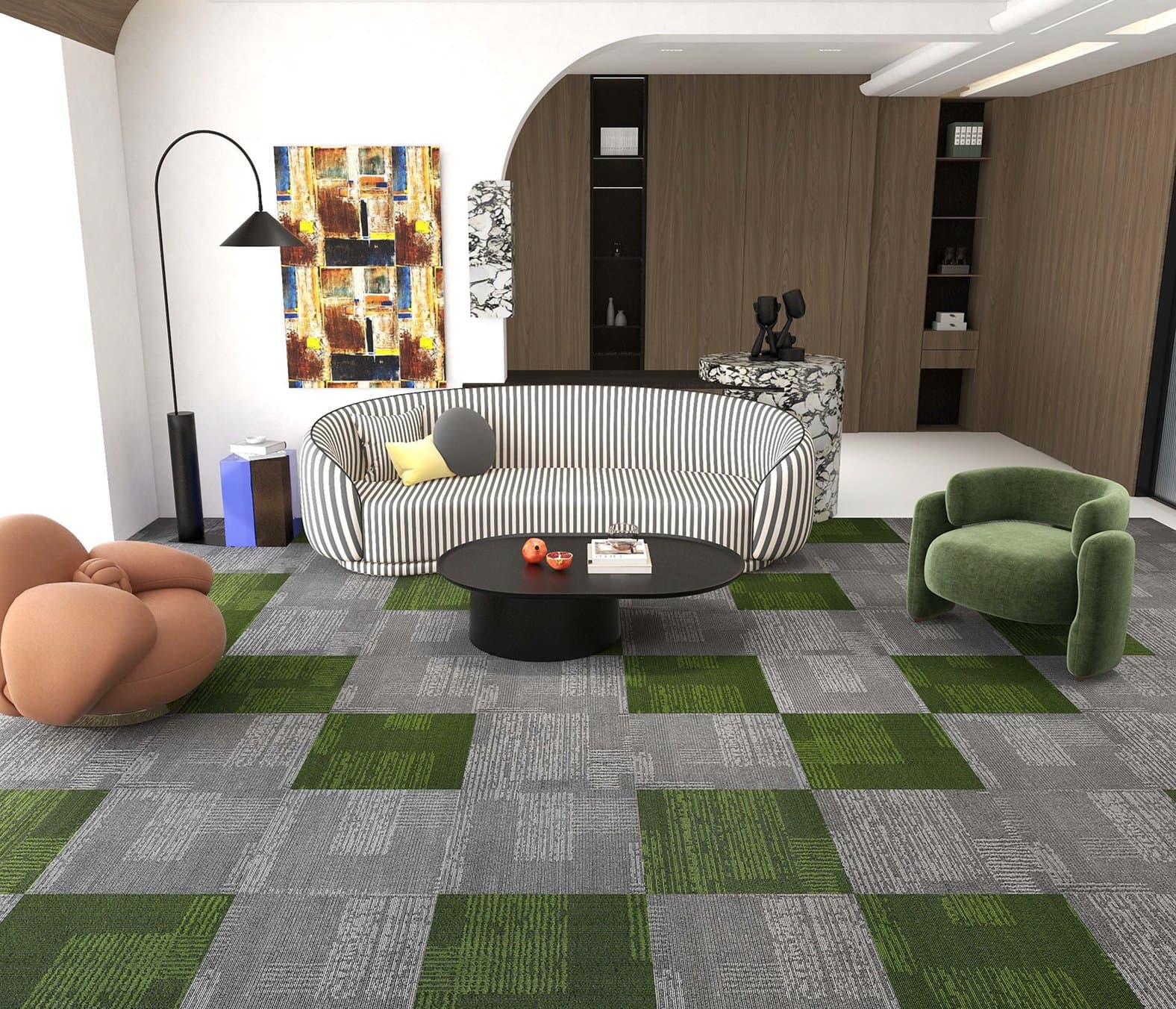 Carpet Tiles flooring gallery image 2