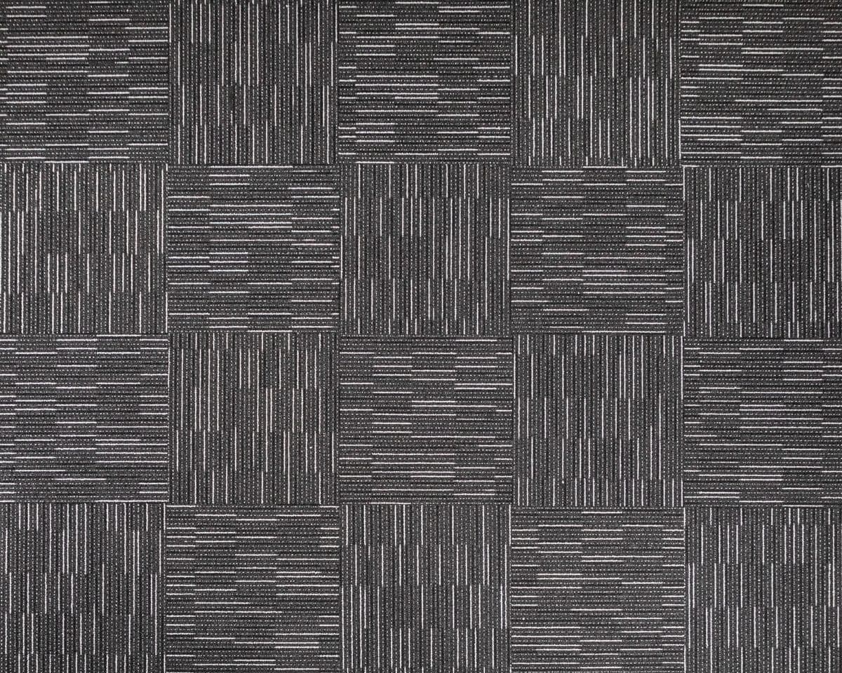 Carpet Tiles flooring finish Ray - 01 - Charcoal Grey