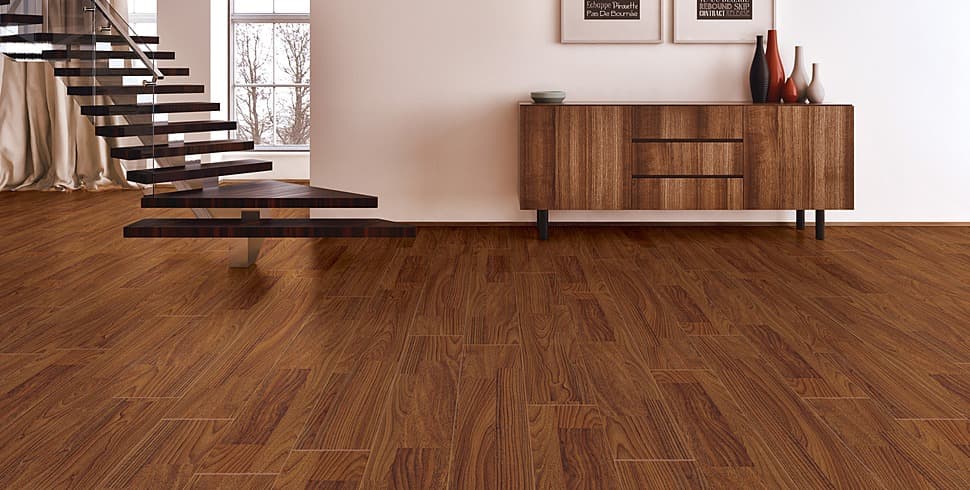 SOL Flooring installation in a modern interior