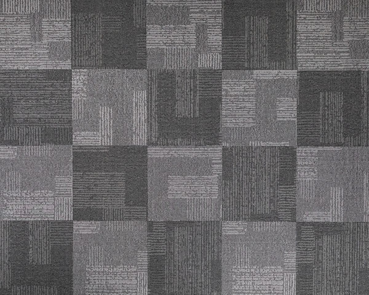 Carpet Tiles flooring finish Palo Alto - 09 - Ash Grey & Palo Alto - 10 - Smokey Grey