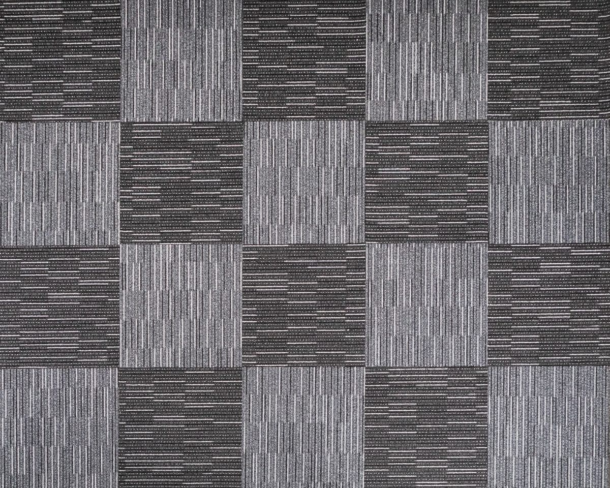 Carpet Tiles flooring finish Ray - 01 - Charcoal Grey & Ray - 02 - Shadow Grey